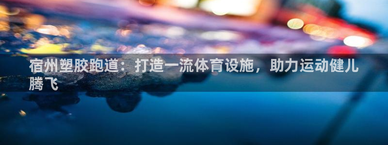 尊龙凯时登陆入口：宿州塑胶跑道：打造一流体育设施，助